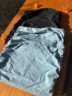 Bundle of 2 Organic Cotton Mini Skirts